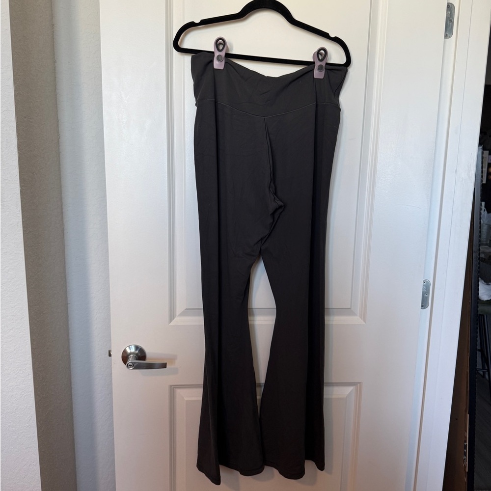 OFFLINE Aerie flare charcoal pants